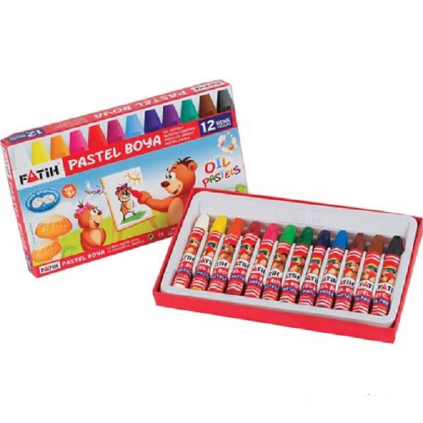 FATİH PASTEL BOYA 12 RENK