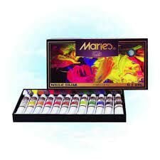 MARİES AKRİLİK BOYA 12 RENK 812B
