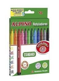 Alpino Keçeli Boya Kalemi 12 Renk AR001002