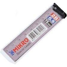 MİKRO MİN Cetvelli 0.9 MM 2B 75 MM  M-750