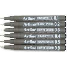 ARTLİNE FINE 0,4 MAVİ KALEM