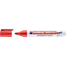 EDDİNG 360 XL TAHTA KALEMİ KIRMIZI