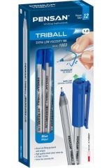 PENSAN TÜKENMEZ KALEM TRİBALL MAVİ 1,0mm