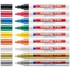 EDDİNG 750 DEKOR KALEMİ KIRMIZI