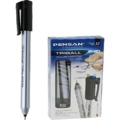 PENSAN TÜKENMEZ KALEM TRİBALL SİYAH 1,0mm