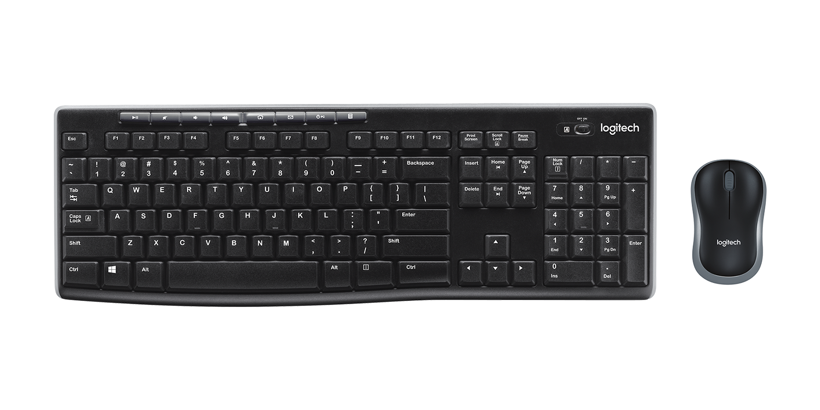 LOGITECH KLAVYE+MAUSE KABLOSUZ MK270