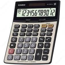 CASIO DJ-220 HESAP MAKİNASI (TAX-İŞLEM TEKR.)