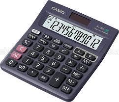 CASIO MJ-120 HESAP MAKİNASI (TAX-İŞLEM TEKR.)