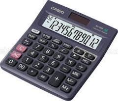 CASIO MJ-120 HESAP MAKİNASI (TAX-İŞLEM TEKR.)